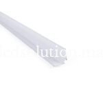 profile d angle led avec diffuseur kit complet 20x20mm bande led 10 mm 1 metre ledsolution