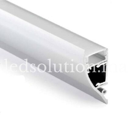 Profilé Aluminium Léche-Mur 18x44mm maroc
