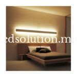 Profilé Aluminium Léche-Mur Haut/Bas 18x49mm 2M LED