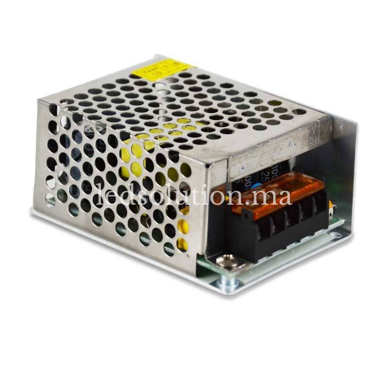 source-d-alimentation-a-decoupage-12v-25w maroc Alimentation à Découpage 25W 12V DC 2A LED maroc
